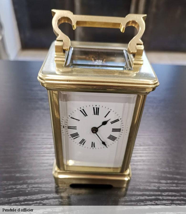 Pendule d officier  boulogne-billancourt-92100 Artisan Horloger 92